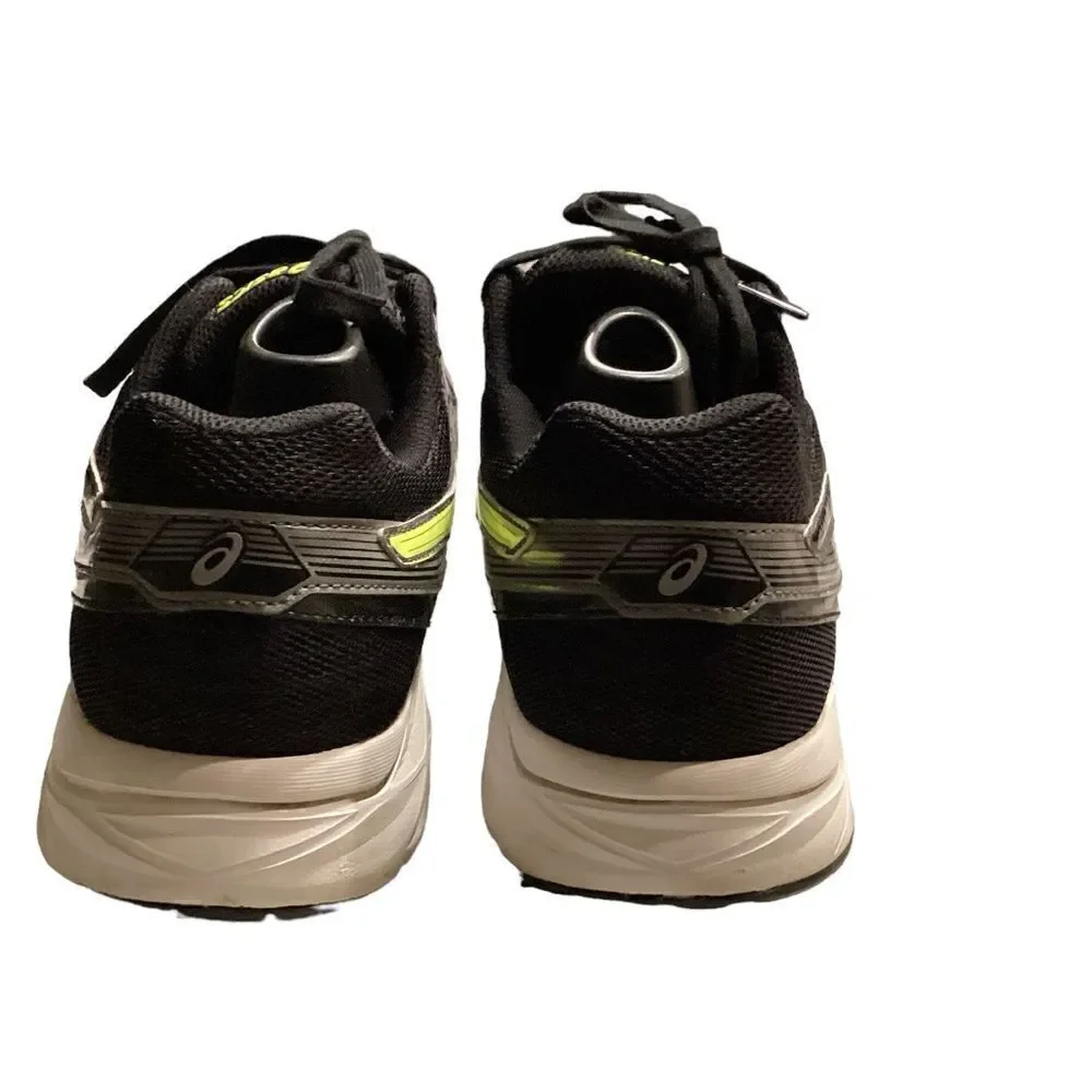 ASICS Gel Contend 3 - Men’s Running Shoes - Gray Black Yellow #T5F4N - Size 8.5